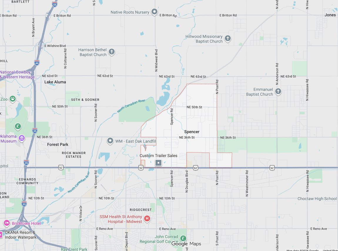 Precision Garage Door Service® of Spencer map